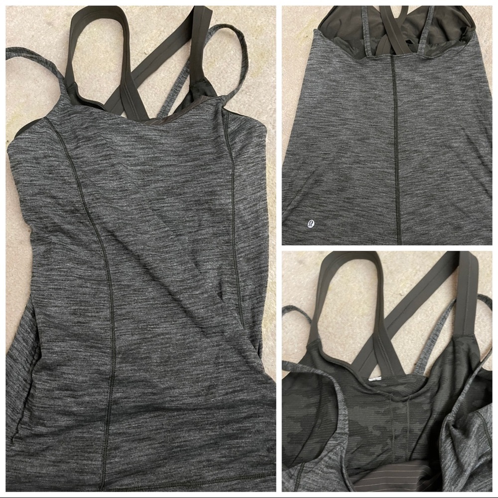 Lululemon tank with built in bra
